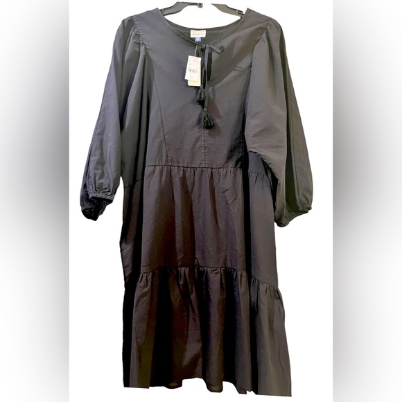 yarn and sea Dresses & Skirts - NWT 3/4 sleeve, tie front dress
